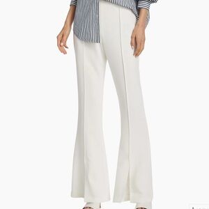 Cinq à Sept Billie High Rise Wide Leg Split Hem Pants